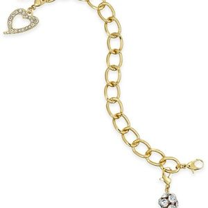 Thalia Sodi Gold-Tone "Build Your Own" Charm Brace